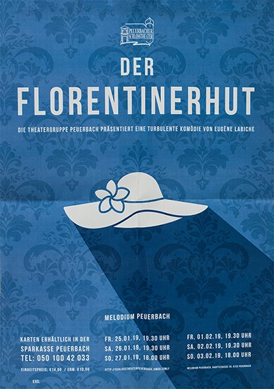 Plakat Der Florentinerhut