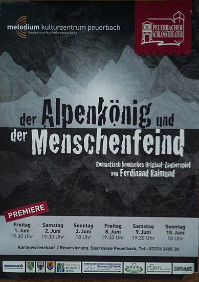 Plakat Alpenkönig und Menschenfeind